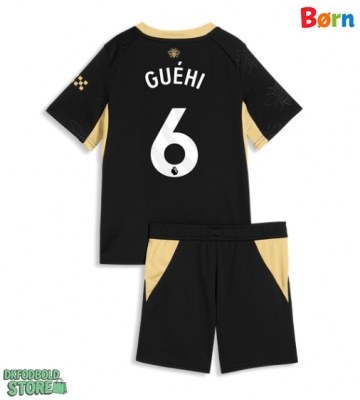 Manchester City Marc Guehi #6 Replika Babytøj Udebanesæt Børn 2026-27 Kortærmet (+ Korte bukser)